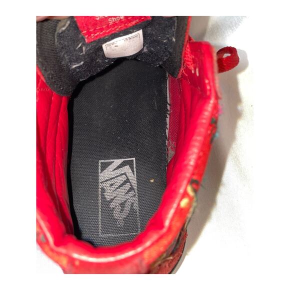 Vans Sk8 Reissue Hi Festival Santin Floral Suede Woman's Hi-Top - Size 8 - Picture 11 of 13